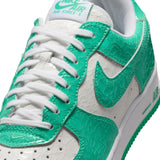 Nike Air Force 1 Cracked Leather Menta / Menta - White  JA0248-300 Men's