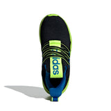 Adidas Lite Racer Adapt 7.0 Black / Lucid Lemon / Bright Royal  JI1264 Pre-School