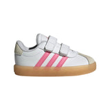 Adidas VL Court 3.0 CF White / Bliss Pink / Alumina  JI1266 Toddler