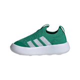 Adidas Bubblecomfy Semi Court Green / White / Black  JI1608 Toddler