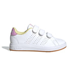 Adidas Advantage Base 2.0 White / Bliss Lilac / Clear Pink  JI4195 Pre-School