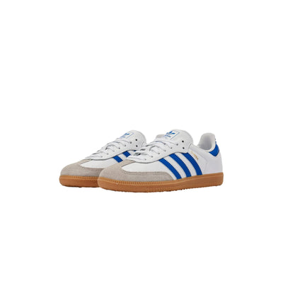 Adidas Samba OG Footwear White / Blue / Gum 3  JP5482 Grade-School