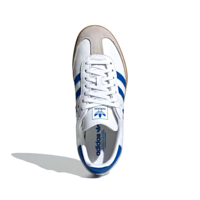 Adidas Samba OG Footwear White / Blue / Gum 3  JP5482 Grade-School