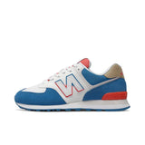 New Balance 574 White/Blue-Red  ML574SCF Men's