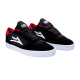 Lakai Cambridge Black/ Red Suede  MS424-0252-A00 Men's