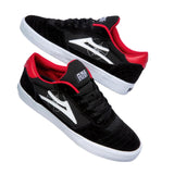 Lakai Cambridge Black/ Red Suede  MS424-0252-A00 Men's