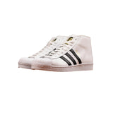 Adidas Pro Model Footwear White/Core Black-Footwear White  S85962 Grade-School