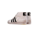 Adidas Pro Model Footwear White/Core Black-Footwear White  S85962 Grade-School