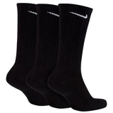 Nike Everyday Plus Cushioned Training Crew Socks Black  SX6888-010 Men's
