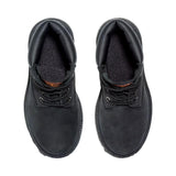 Timberland 6 Inch Classic Boot Black Nubuck  TB010710-001 Pre-School