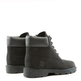 Timberland 6 Inch Classic Boot Black Nubuck  TB-010710-001 Pre-School
