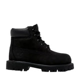 Timberland Premium 6 Inch Waterproof Boot Black Nubuck  TB-012807-001 Toddler