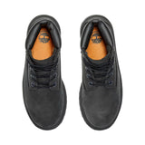 Timberland Premium 6 Inch Waterproof Boot Black Nubuck  TB-012907-001 Grade-School