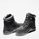 Timberland 6 Inch Field Boot Black Nubuck  TB-044990-001 Grade-School