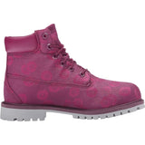 Timberland 6 Inch Classic Boot Magenta Floral  TB-0A174B-524 Grade-School