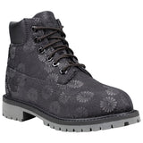 Timberland 6 Inch Classic Boot Black Floral  TB-0A177S-001 Grade-School