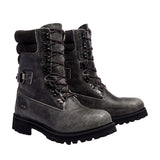 Timberland Vibram Tall Lace Waterproof Dark Grey Full Grain  TB0A6G3QEIQ Men's