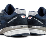 New Balance 990 V4 Navy/Grey-White  U990NV4 Men's