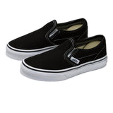 Vans Classic Slip-On Black/True White  VN000ZBU6BT Pre-School