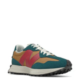 New Balance 327 Brown/Teal-Red  WS327WN1 Women's