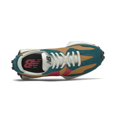 New Balance 327 Brown/Teal-Red  WS327WN1 Women's